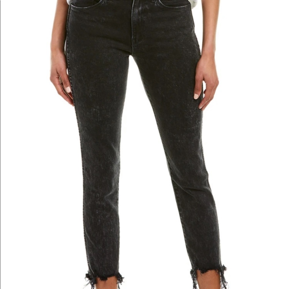3x1 Glen Straight Authentic Crop Leg‎ Jeans